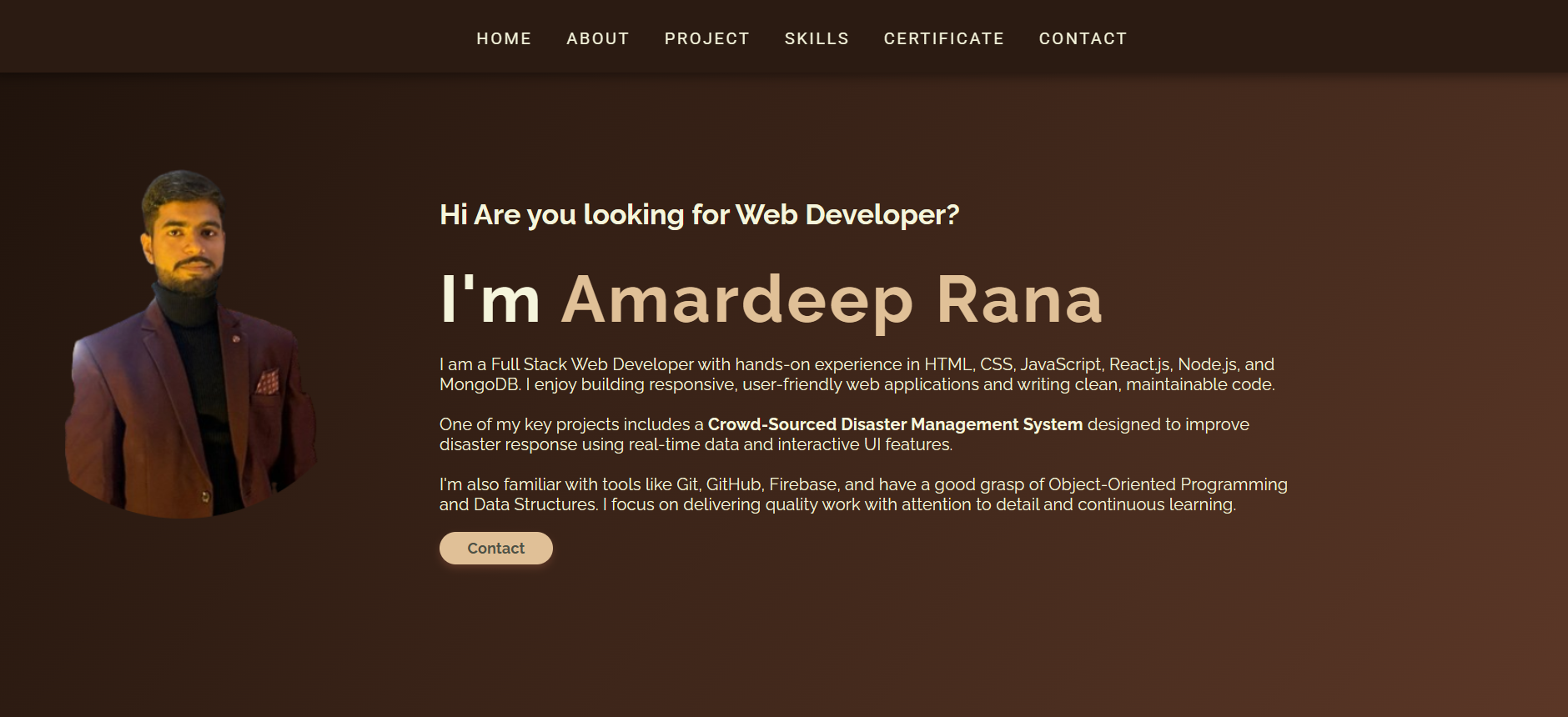 Portfolio Screenshot
